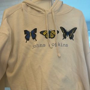 Custom Crop John’s Hopkins Sweater